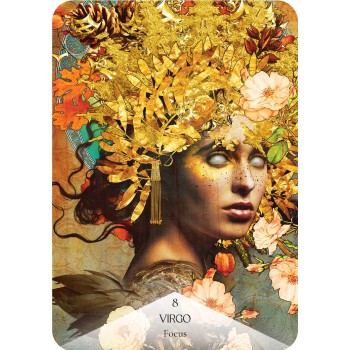Cosmic Zodiac Oracle kortos Rockpool Publishing